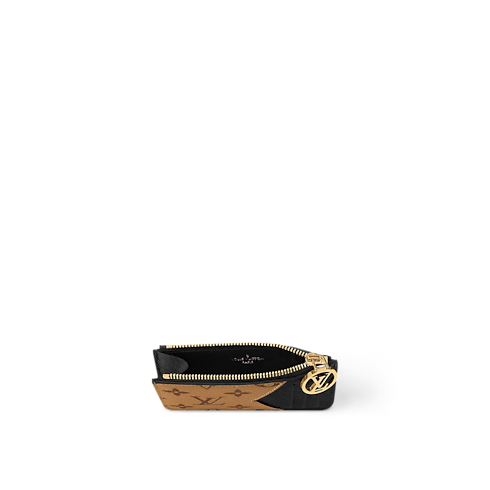 Porta carte di credito Romy Monogram Reverse Canvas Donna Portafogli e Piccola Pelletteria Portacarte e Portachiavi | LOUIS VUITTON (Zoom prodotto)