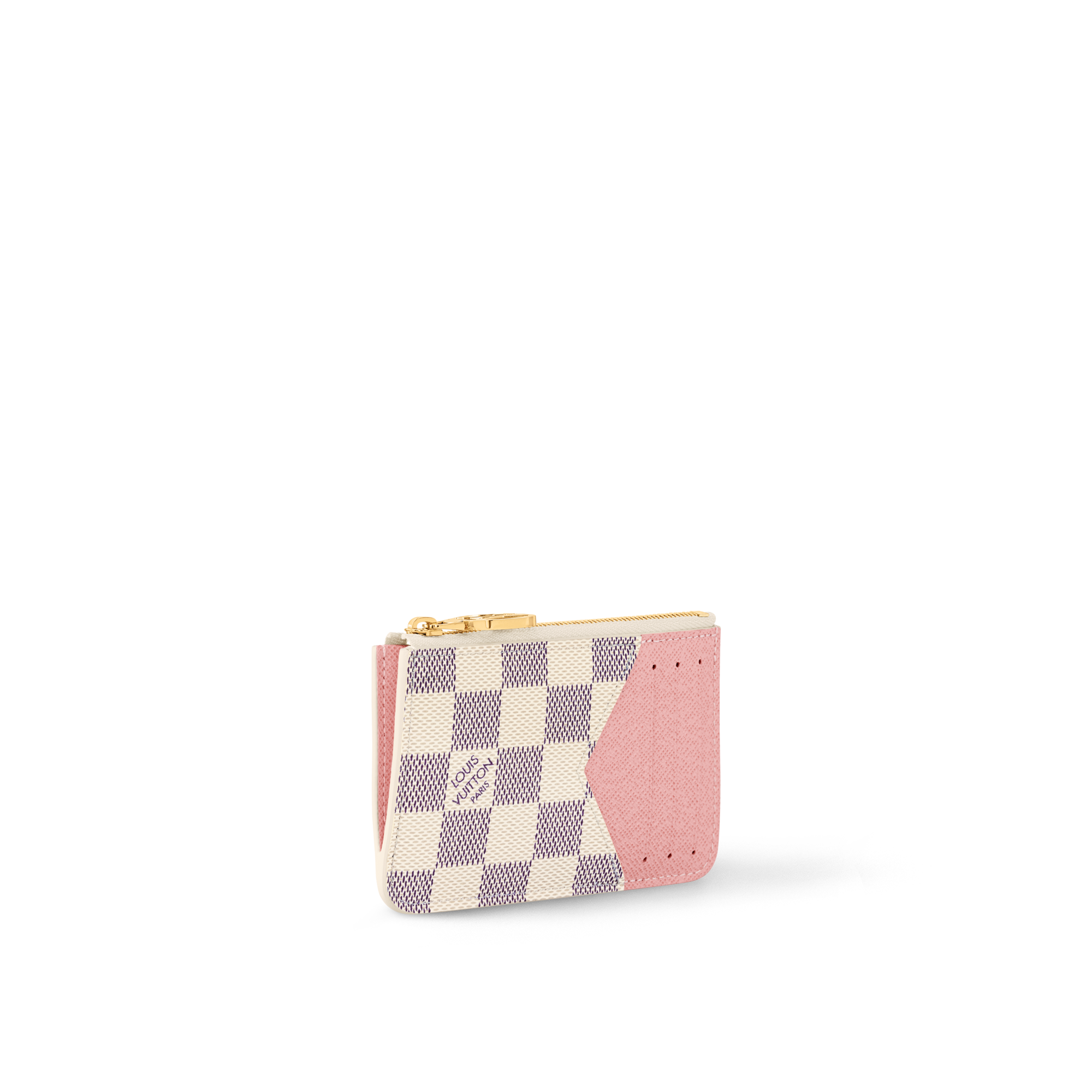 Porta carte di credito Romy Tela Damier Azur Donna Portafogli e Piccola Pelletteria Portacarte e Portachiavi | LOUIS VUITTON (Zoom prodotto)
