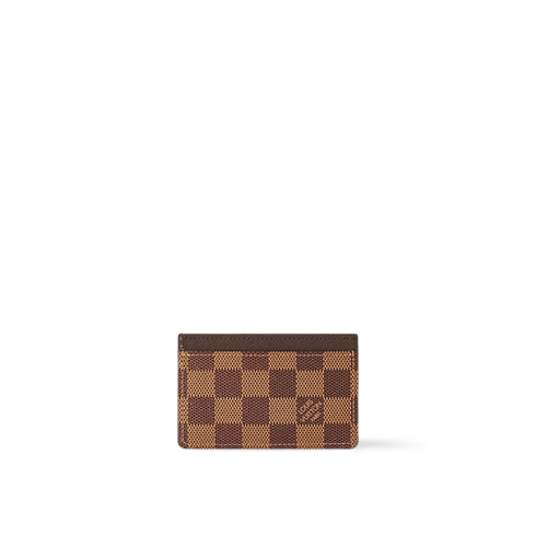 Porta Carte di credito semplice Tela Damier Ébène Donna Portafogli e Piccola Pelletteria Tutti i Portafogli e Piccola Pelletteria | LOUIS VUITTON (Zoom prodotto)
