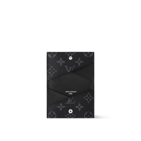 Porta carte di credito Slim Monogram Eclipse Borse e Piccola Pelletteria Piccola Pelletteria da Uomo Portacarte | LOUIS VUITTON (Zoom prodotto)