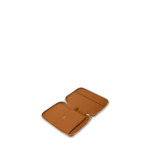 Porta documenti con zip interior view