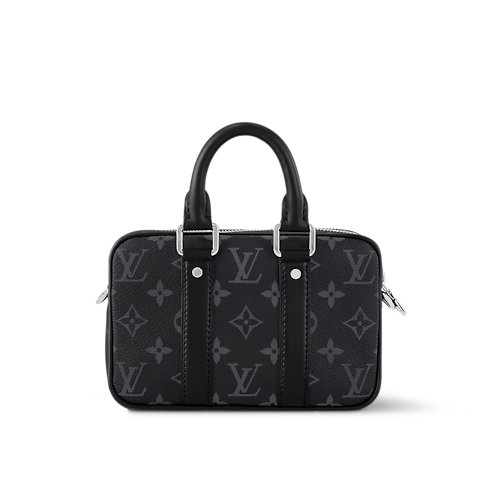 Porta documenti Voyage Nano Monogram Eclipse Uomo Borse da Uomo Tutte le collezioni | LOUIS VUITTON (Zoom prodotto)