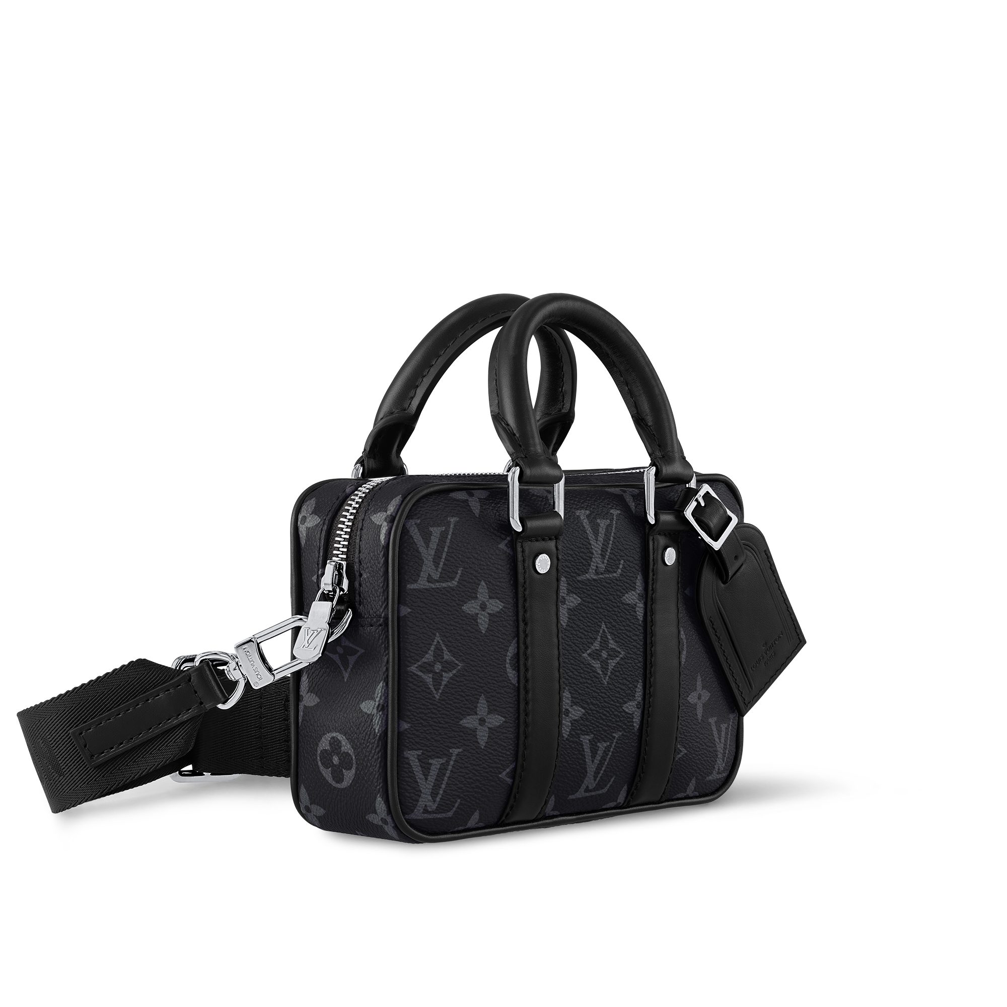 Porta documenti Voyage Nano Monogram Eclipse Uomo Borse da Uomo Tutte le collezioni | LOUIS VUITTON (Zoom prodotto)