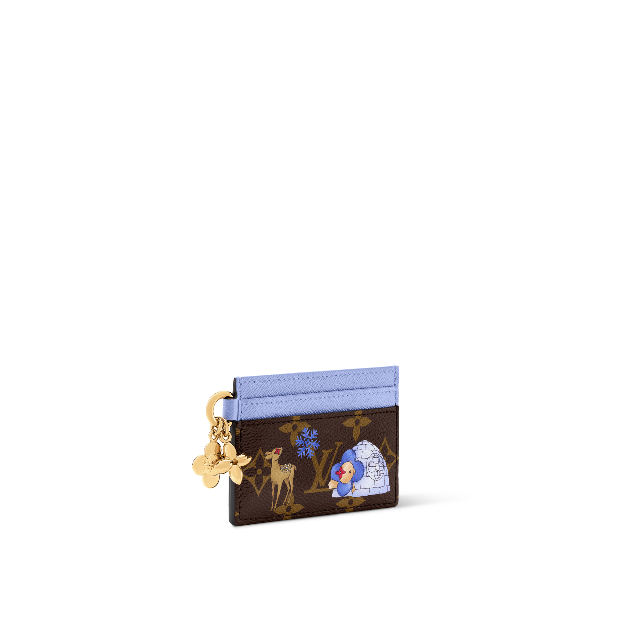 Portacarte di credito LV Charms Tela Monogram Donna Portafogli e Piccola Pelletteria Portacarte e Portachiavi | LOUIS VUITTON (Zoom prodotto)