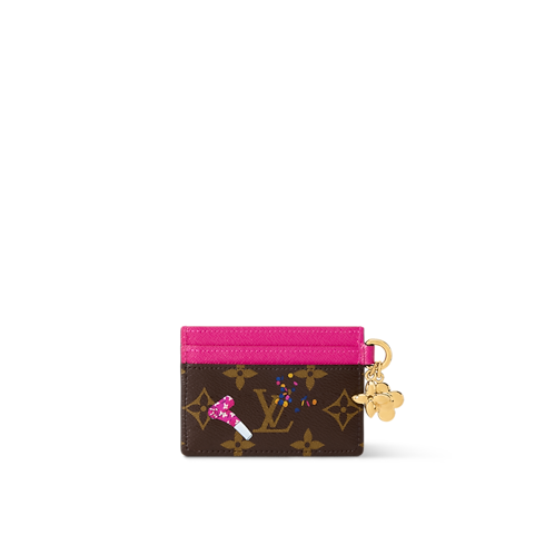 Portacarte di credito LV Charms Tela Monogram Donna Portafogli e Piccola Pelletteria Portacarte e Portachiavi | LOUIS VUITTON (Zoom prodotto)