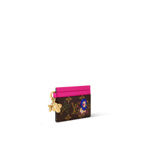 Portacarte di credito LV Charms Tela Monogram Donna Portafogli e Piccola Pelletteria Portacarte e Portachiavi | LOUIS VUITTON (Zoom prodotto)