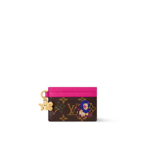 Portacarte di credito LV Charms Tela Monogram Donna Portafogli e Piccola Pelletteria Portacarte e Portachiavi | LOUIS VUITTON (Zoom prodotto)