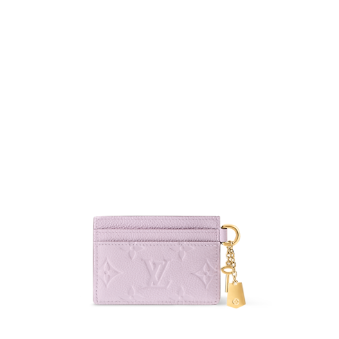 Portacarte di credito LV Charms back view