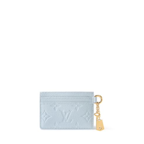 Portacarte di credito LV Charms back view