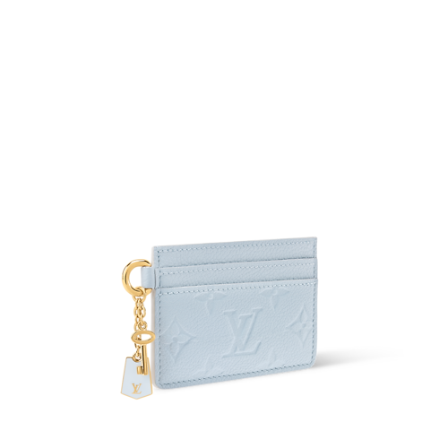 Portacarte di credito LV Charms side view