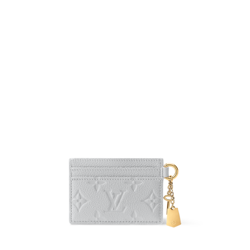 Portacarte di credito LV Charms back view