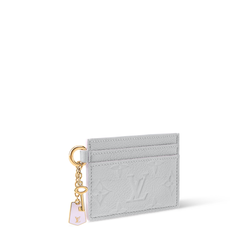 Portacarte di credito LV Charms side view