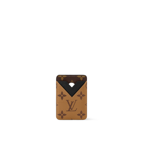 Portacarte di credito magnetico Monogram Reverse Canvas Donna Portafogli e Piccola Pelletteria Tutti i Portafogli e Piccola Pelletteria | LOUIS VUITTON (Zoom prodotto)