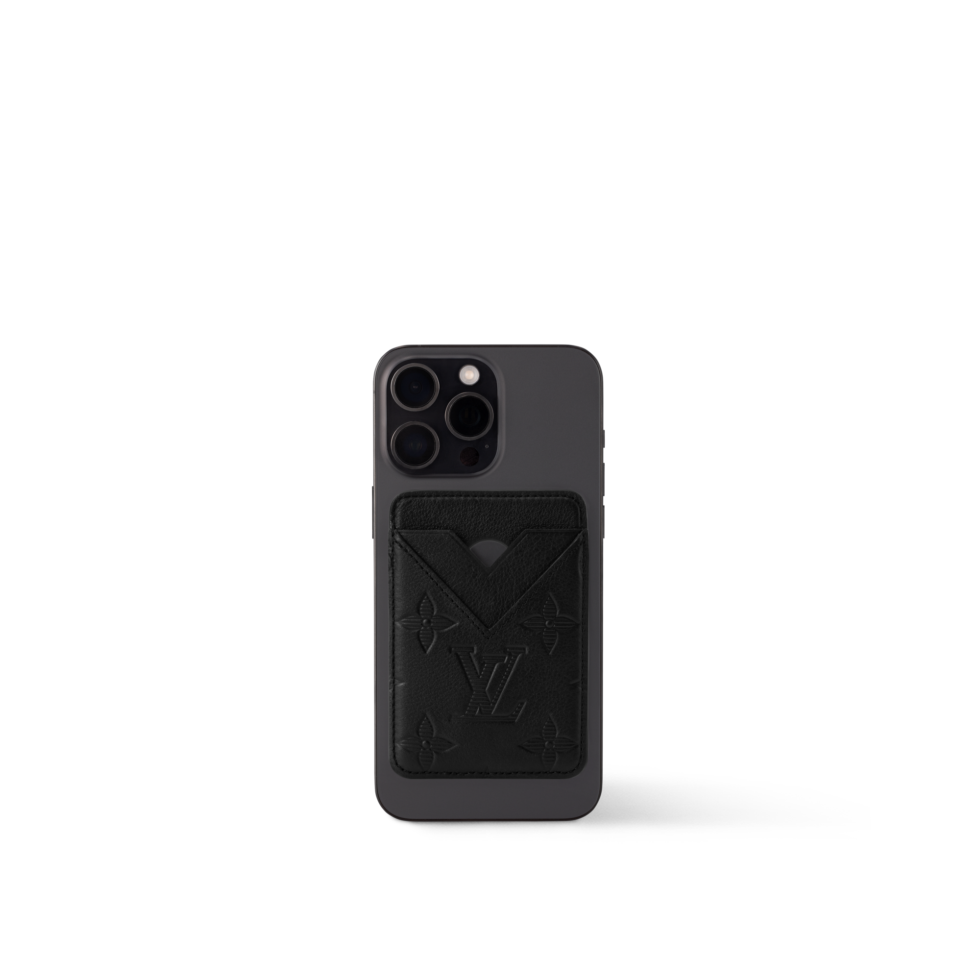 Portacarte di credito magnetico Monogram Shadow Uomo Portafogli e Piccola Pelletteria Portacarte e Custodie per Passaporto | LOUIS VUITTON (Zoom prodotto)