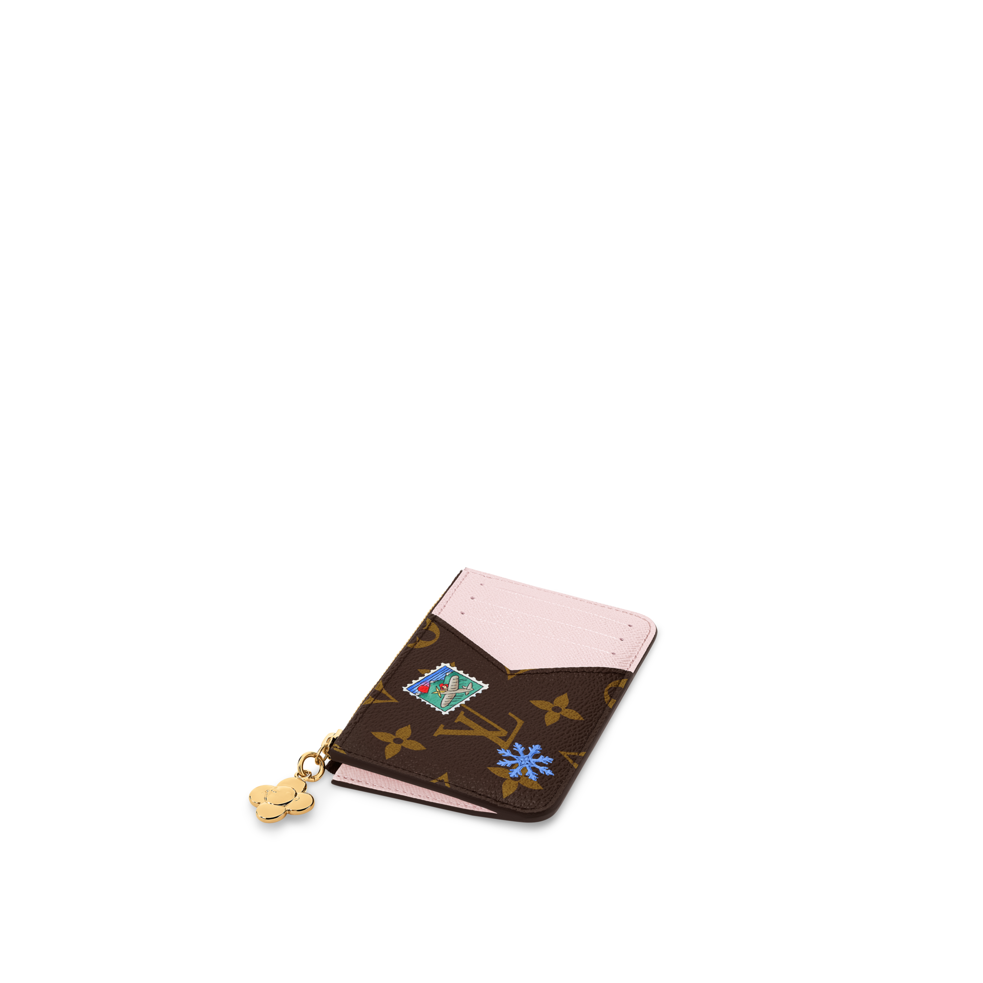 Portacarte di credito Romy Tela Monogram Donna Portafogli e Piccola Pelletteria Portacarte e Portachiavi | LOUIS VUITTON (Zoom prodotto)