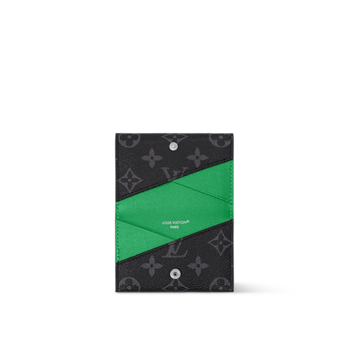 Portacarte di credito Slim Monogram Eclipse Borse e Piccola Pelletteria Piccola Pelletteria da Uomo Portacarte | LOUIS VUITTON (Zoom prodotto)