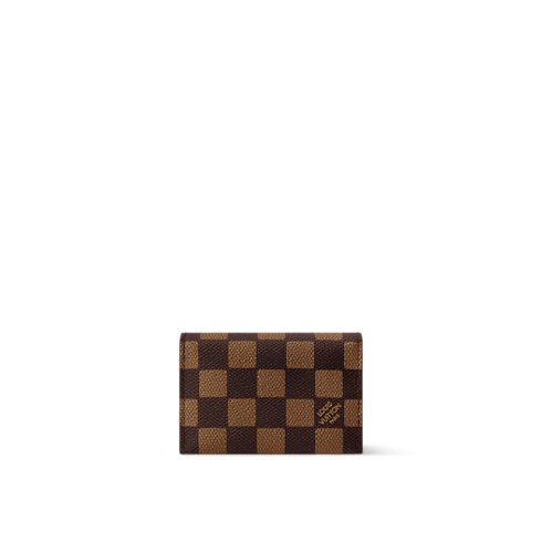 Portacarte di credito Slim Tela Damier Ébène Borse e Piccola Pelletteria Piccola Pelletteria da Uomo Portacarte | LOUIS VUITTON (Zoom prodotto)