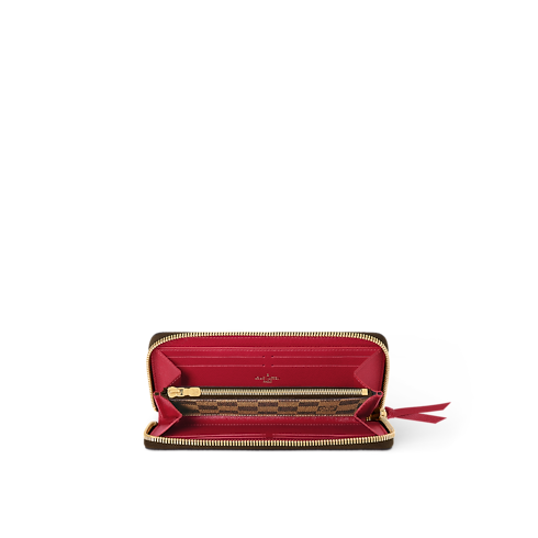 Portafoglio Clémence Tela Damier Ébène Donna Portafogli e Piccola Pelletteria Tutti i Portafogli e Piccola Pelletteria | LOUIS VUITTON (Zoom prodotto)