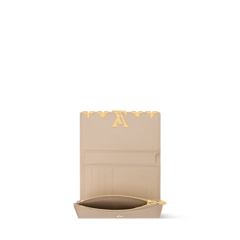 Portafoglio compatto Capucines Capucines Donna Portafogli e Piccola Pelletteria Portafogli | LOUIS VUITTON (Zoom prodotto)