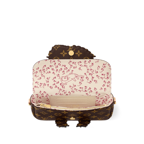 Portafoglio con catenella Ivy Tela Monogram Donna Portafogli e Piccola Pelletteria Mini Borse | LOUIS VUITTON (Zoom prodotto)