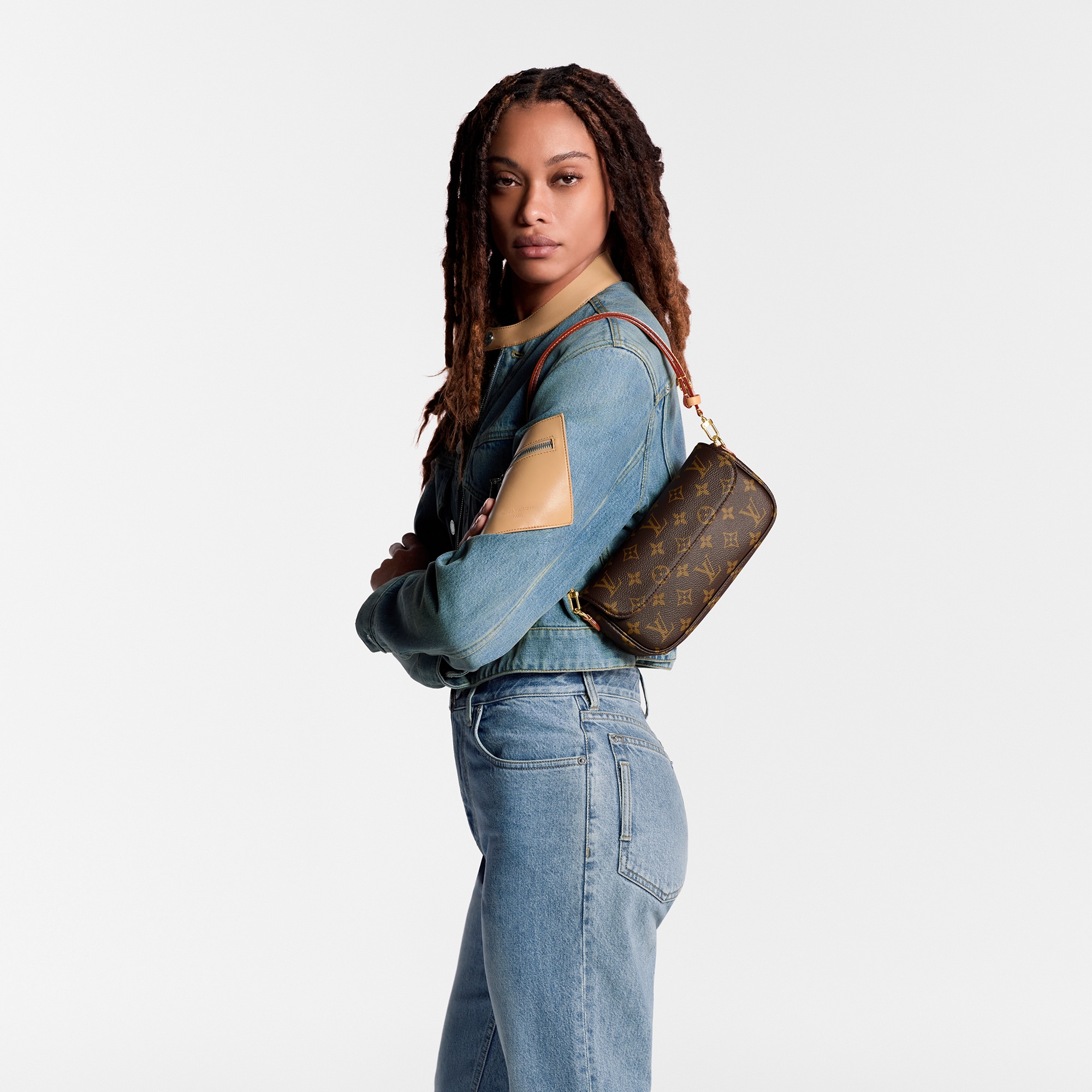 Portafoglio con catenella Ivy Tela Monogram Donna Borse da Donna Borse da donna | LOUIS VUITTON (Zoom prodotto)