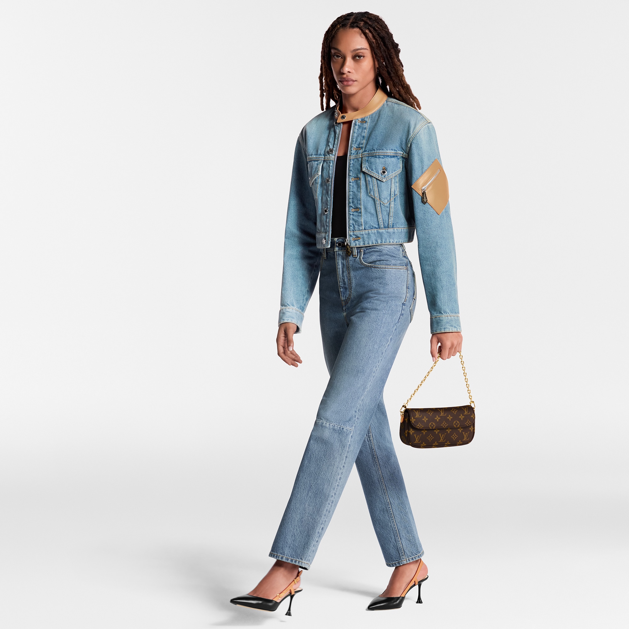 Portafoglio con catenella Ivy Tela Monogram Donna Borse da Donna Borse da donna | LOUIS VUITTON (Zoom prodotto)