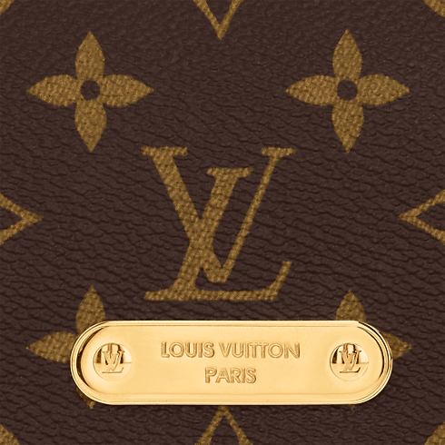 Portafoglio con catenella Lily Tela Monogram Donna Portafogli e Piccola Pelletteria Mini Borse | LOUIS VUITTON (Zoom prodotto)