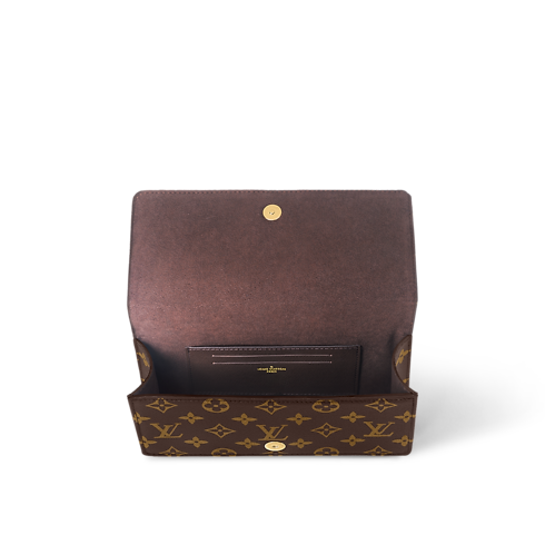 Portafoglio con catenella Lily Tela Monogram Donna Portafogli e Piccola Pelletteria Mini Borse | LOUIS VUITTON (Zoom prodotto)