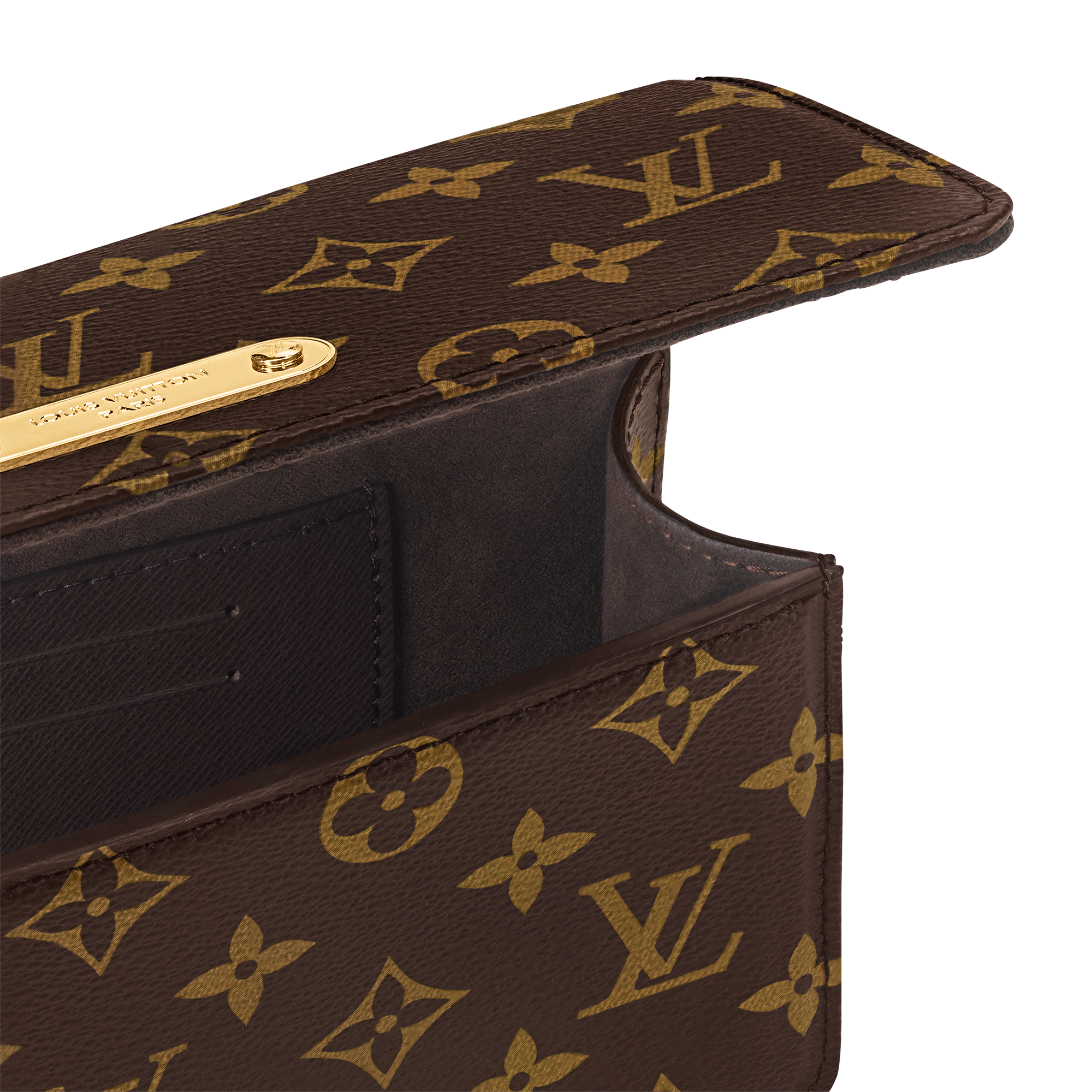 Portafoglio con catenella Lily Tela Monogram Donna Portafogli e Piccola Pelletteria Mini Borse | LOUIS VUITTON (Zoom prodotto)
