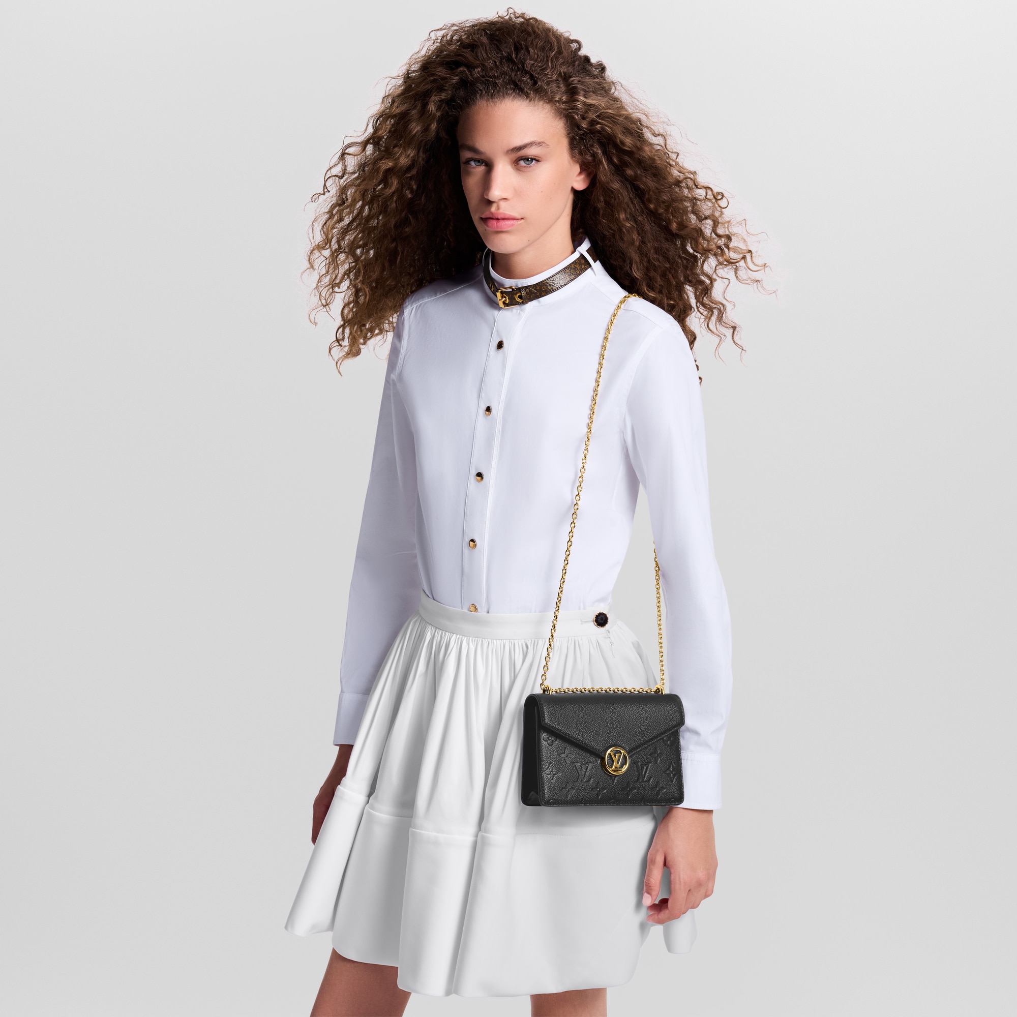 Portafoglio con catenella Rosy Pelle Monogram Empreinte Donna Portafogli e Piccola Pelletteria Mini Borse | LOUIS VUITTON (Zoom prodotto)