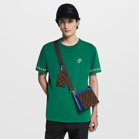 Portafoglio indossabile Gaston Tela Monogram Macassar Borse e Piccola Pelletteria Borse da Uomo Novità | LOUIS VUITTON (Zoom prodotto)