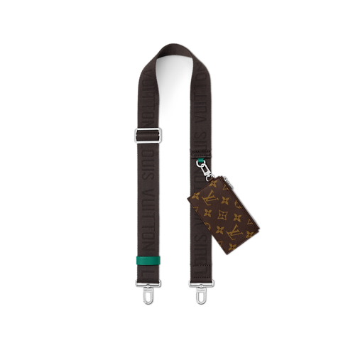 Portafoglio indossabile Gaston Tela Monogram Macassar Borse e Piccola Pelletteria Borse da Uomo Novità | LOUIS VUITTON (Zoom prodotto)