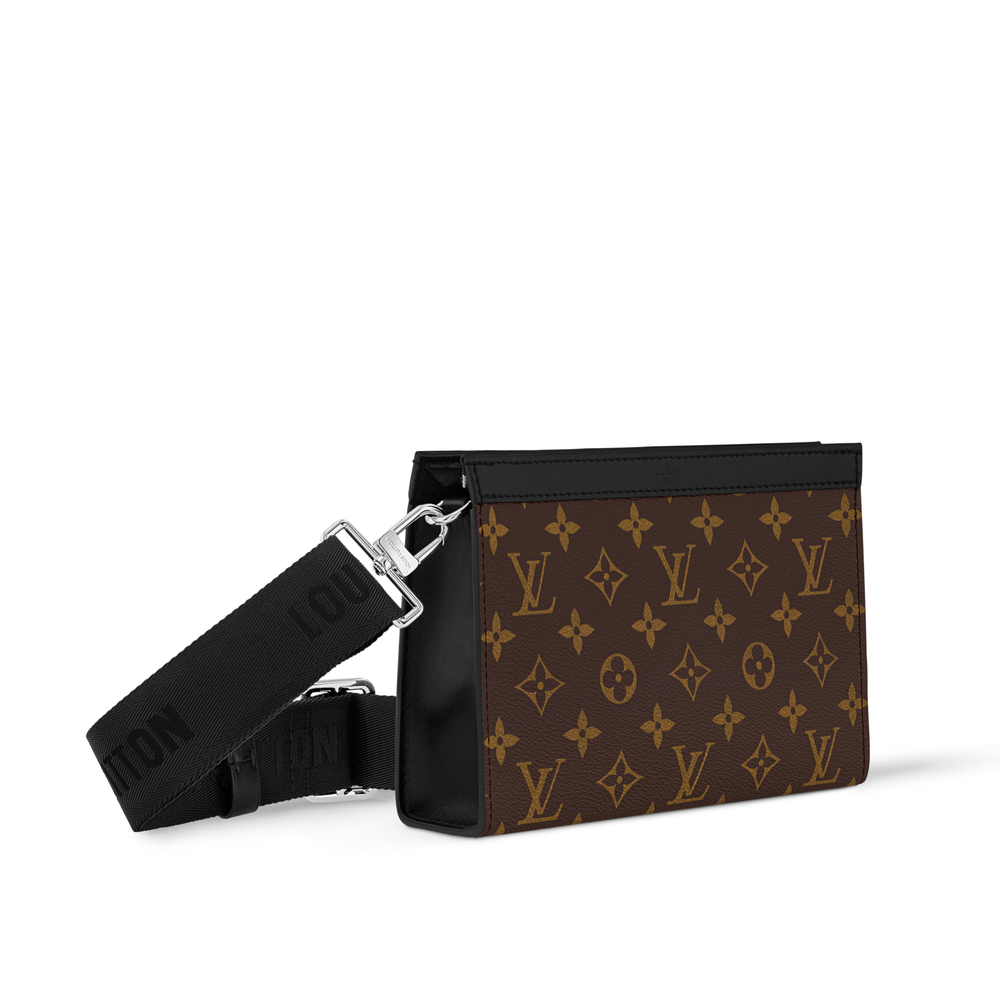 Portafoglio indossabile Gaston Tela Monogram Macassar Uomo Portafogli e Piccola Pelletteria Mini Bags | LOUIS VUITTON (Zoom prodotto)