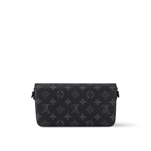 Portafoglio indossabile Montsouris Monogram Eclipse Uomo Portafogli e Piccola Pelletteria Mini Bags | LOUIS VUITTON (Zoom prodotto)