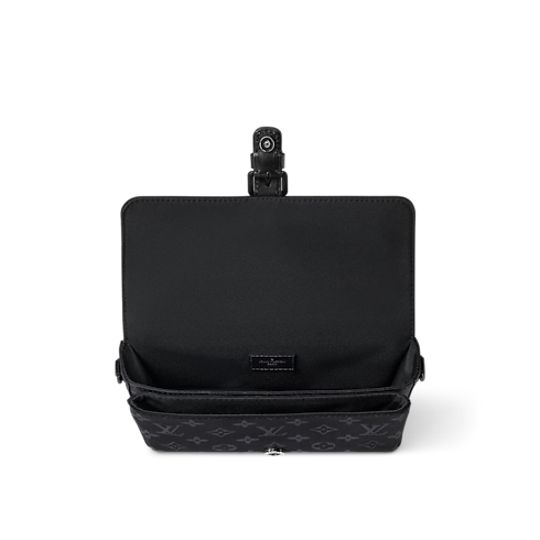 Portafoglio indossabile Montsouris Monogram Eclipse Uomo Portafogli e Piccola Pelletteria Mini Bags | LOUIS VUITTON (Zoom prodotto)