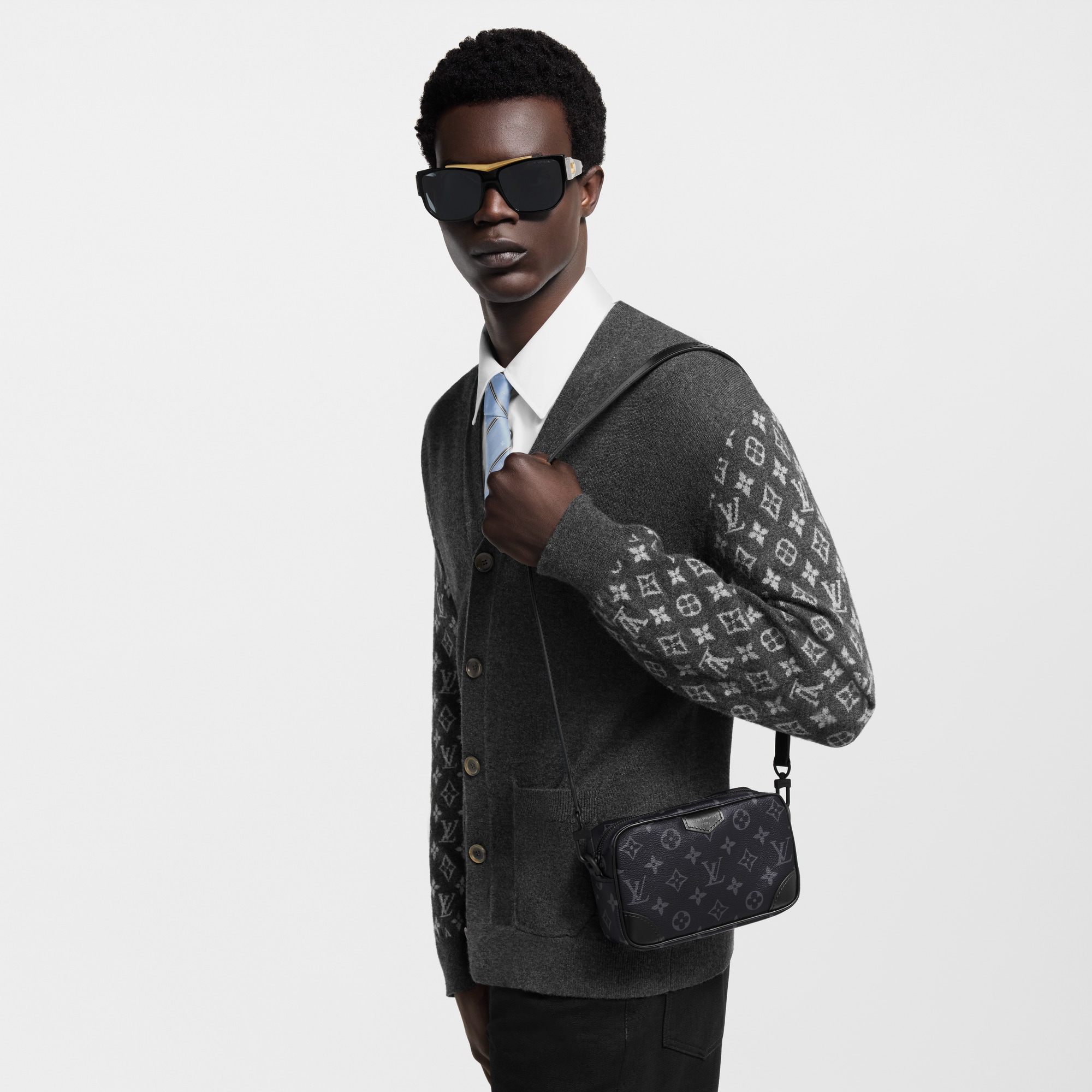 Portafoglio indossabile Trocadéro Monogram Eclipse Uomo Portafogli e Piccola Pelletteria Mini Bags | LOUIS VUITTON (Zoom prodotto)