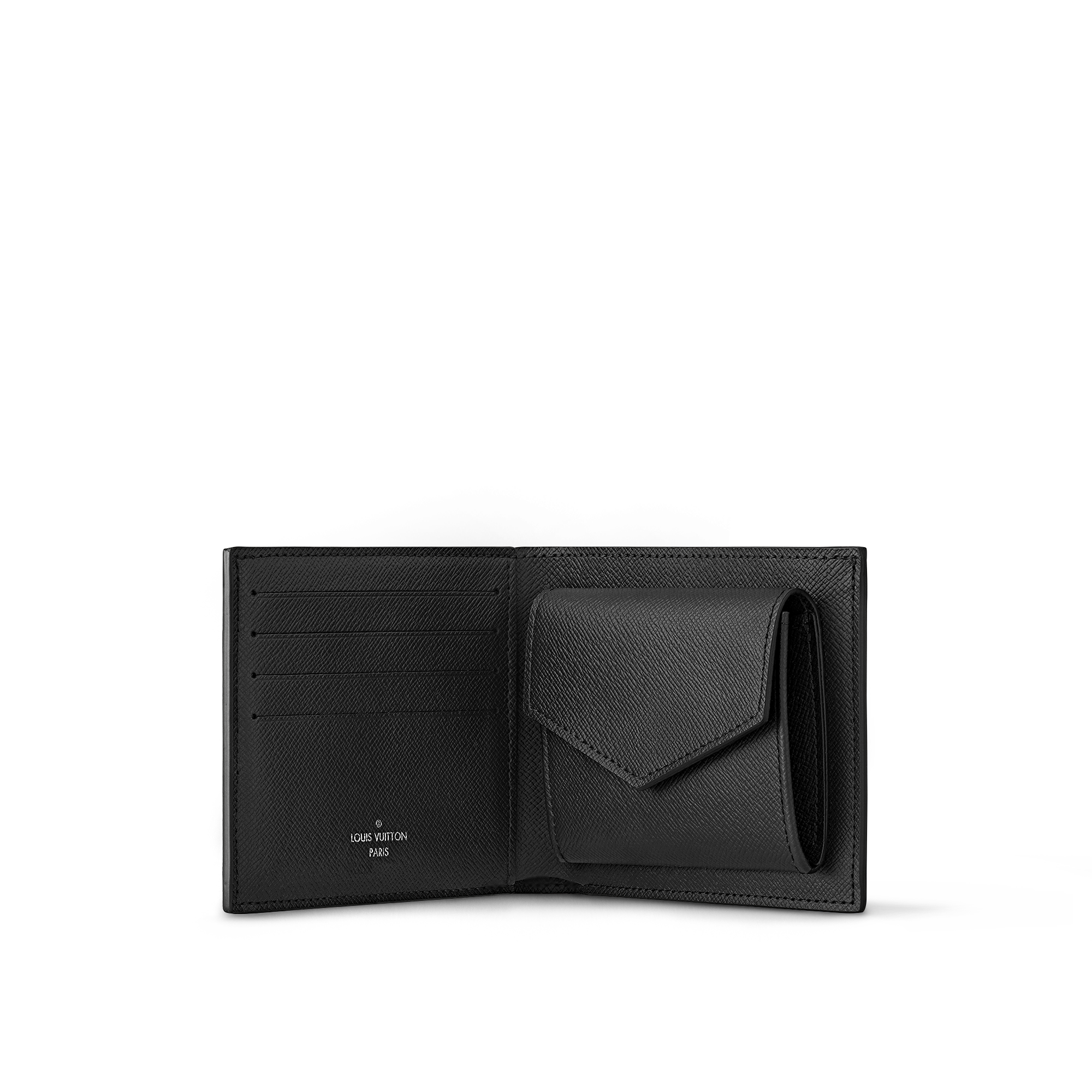 Portafoglio Marco Monogram Eclipse Uomo Portafogli e Piccola Pelletteria Tutti i Portafogli e Piccola Pelletteria | LOUIS VUITTON (Zoom prodotto)