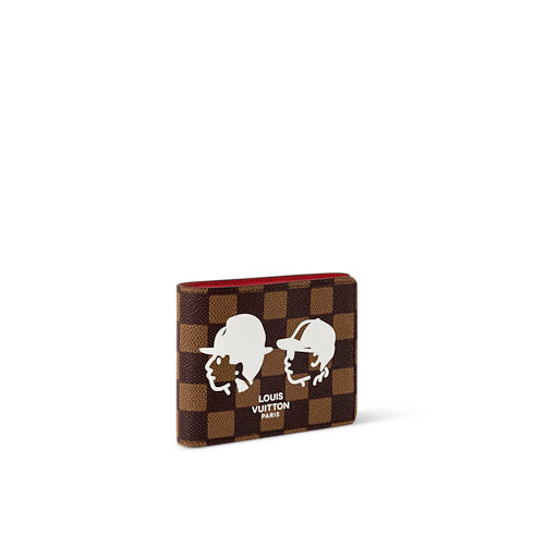 Portafoglio Multiple Tela Damier Ébène Borse e Piccola Pelletteria Piccola Pelletteria da Uomo Portafogli | LOUIS VUITTON (Zoom prodotto)