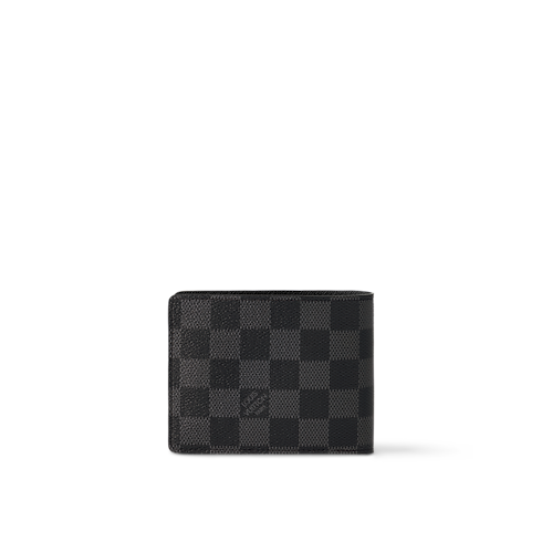 Portafoglio Multiple Tela Damier Graphite Uomo Prodotti Personalizzabili Piccola Pelletteria | LOUIS VUITTON (Zoom prodotto)