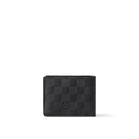 Portafoglio Multiple Pelle Damier Infini Uomo Prodotti Personalizzabili Piccola Pelletteria | LOUIS VUITTON (Zoom prodotto)