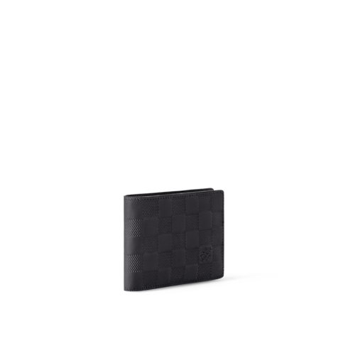 Portafoglio Multiple Pelle Damier Infini Uomo Prodotti Personalizzabili Piccola Pelletteria | LOUIS VUITTON (Zoom prodotto)