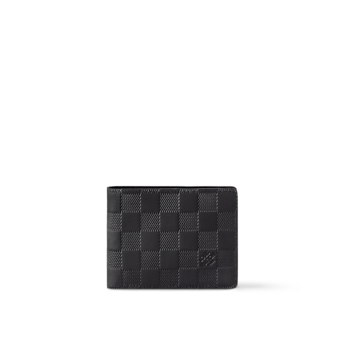 Portafoglio Multiple Pelle Damier Infini Uomo Prodotti Personalizzabili Piccola Pelletteria | LOUIS VUITTON (Zoom prodotto)