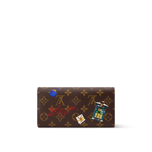 Portafoglio Sarah Tela Monogram Donna Portafogli e Piccola Pelletteria Portafogli | LOUIS VUITTON (Zoom prodotto)