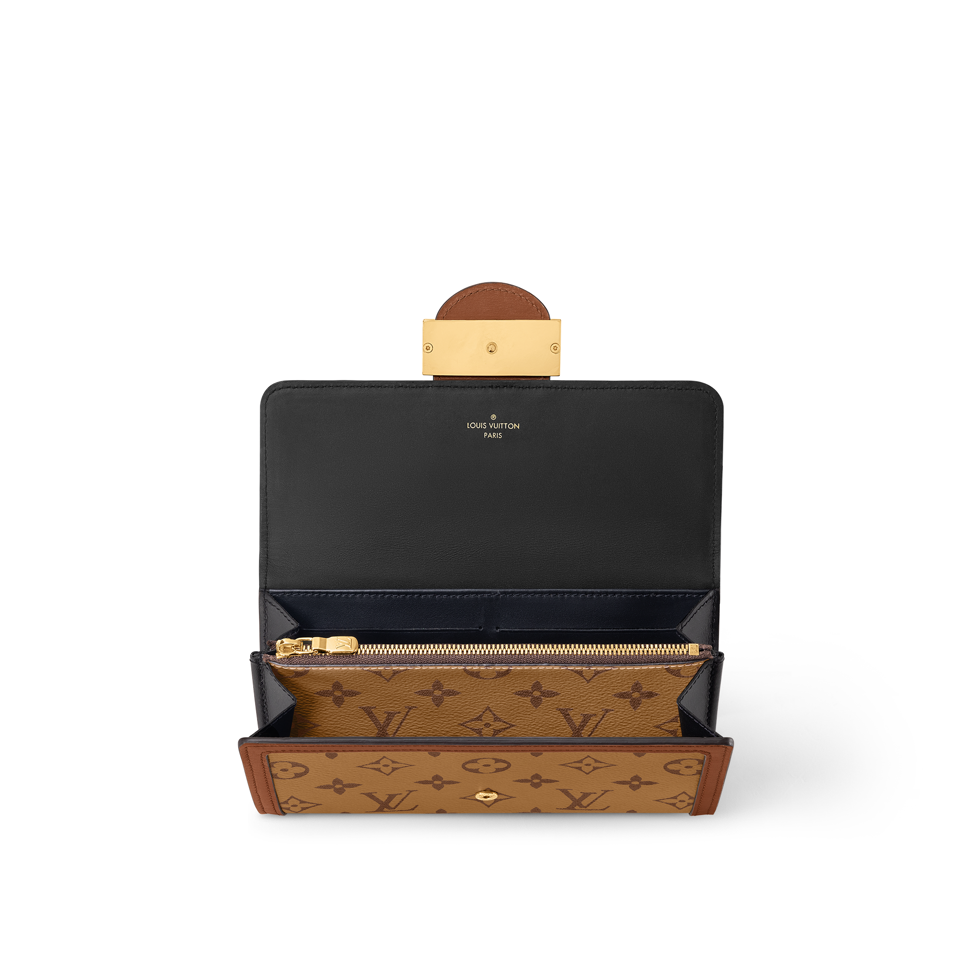 Portafoglio Sarah Monogram Reverse Canvas Donna Portafogli e Piccola Pelletteria Portafogli | LOUIS VUITTON (Zoom prodotto)