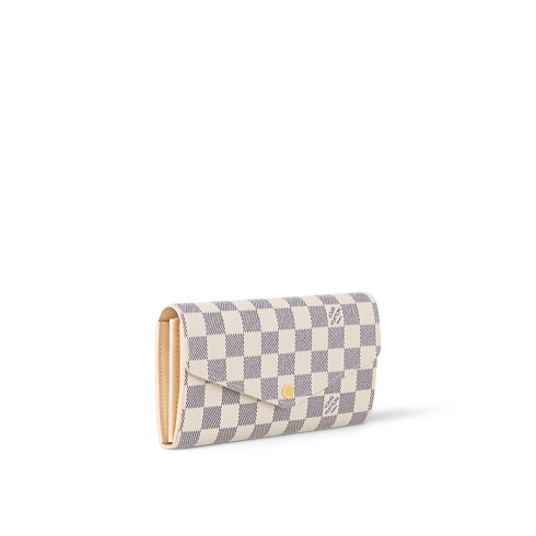 Portafoglio Sarah Tela Damier Azur Donna Portafogli e Piccola Pelletteria Tutti i Portafogli e Piccola Pelletteria | LOUIS VUITTON (Zoom prodotto)