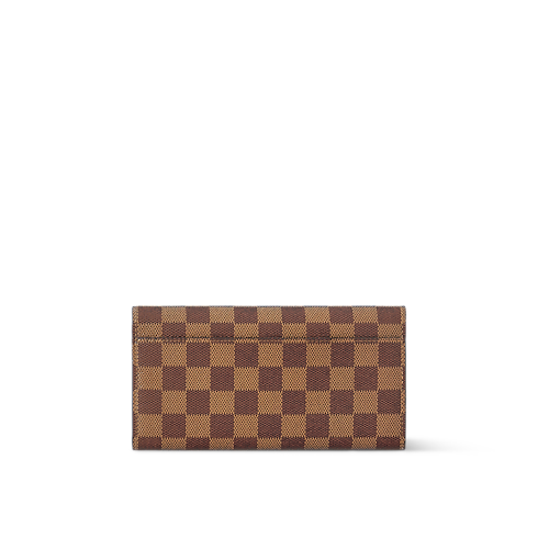 Portafoglio Sarah Tela Damier Ébène Donna Portafogli e Piccola Pelletteria Tutti i Portafogli e Piccola Pelletteria | LOUIS VUITTON (Zoom prodotto)