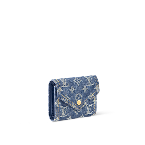 Portafoglio Victorine Monogram Denim Donna Portafogli e Piccola Pelletteria Portafogli | LOUIS VUITTON (Zoom prodotto)