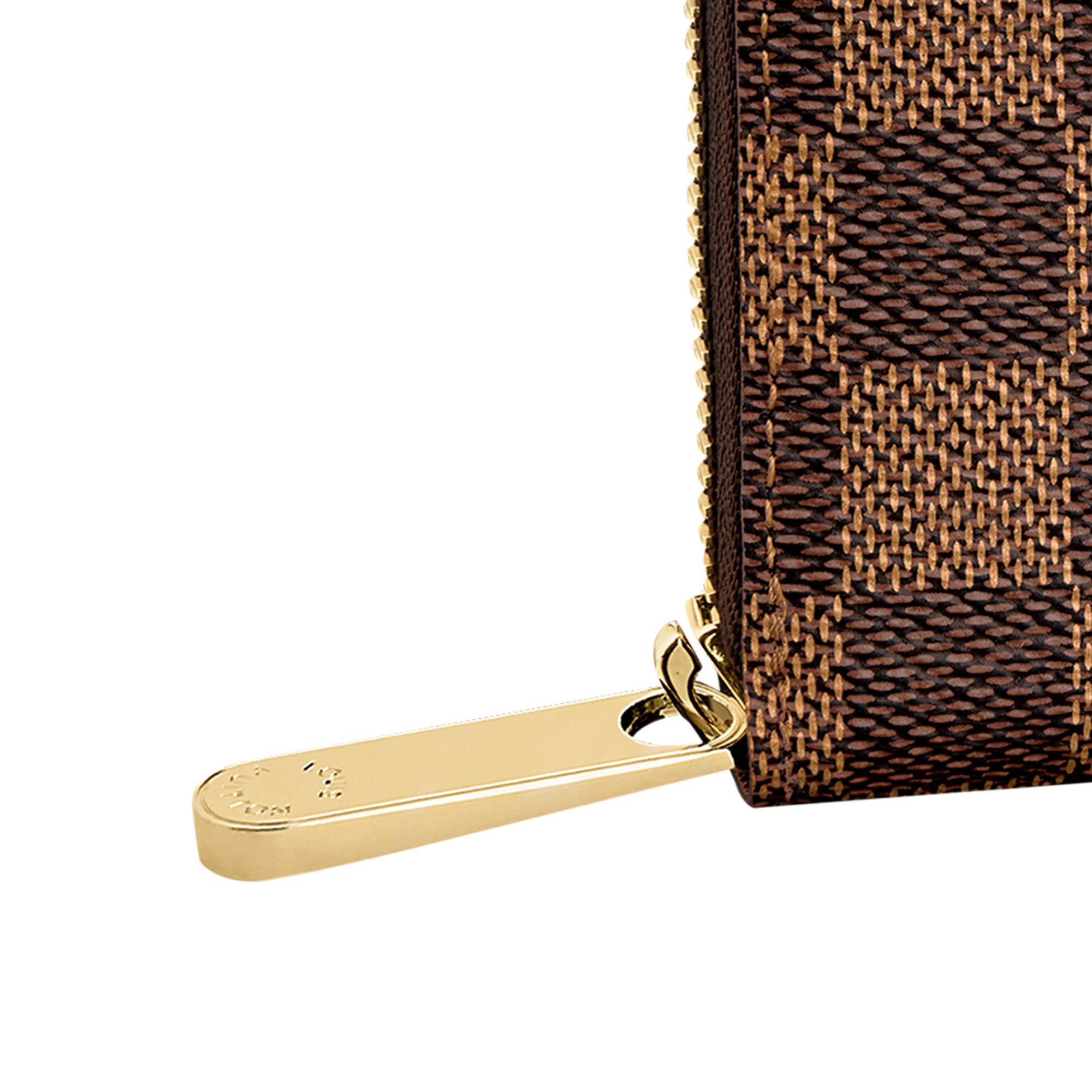 Portafoglio Zippy Tela Damier Ébène Donna Portafogli e Piccola Pelletteria Tutti i Portafogli e Piccola Pelletteria | LOUIS VUITTON (Zoom prodotto)