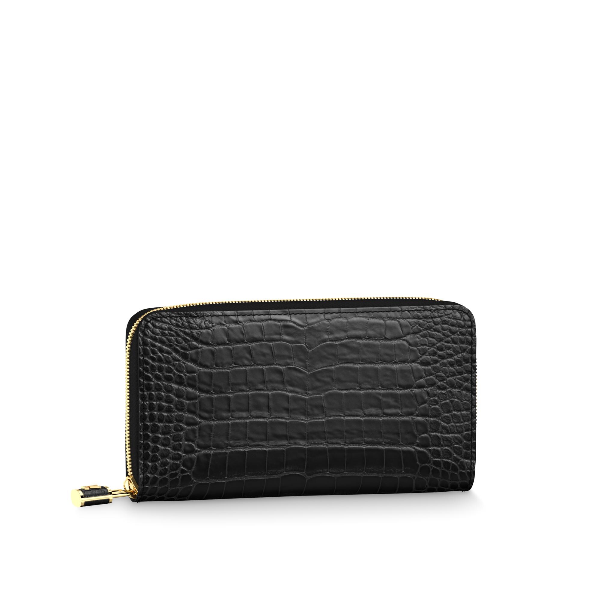 Portafoglio Zippy con lucchetto Coccodrillo Matte Les Extraordinaires Peronalizzazione Hidden personalization products | LOUIS VUITTON (Zoom prodotto)