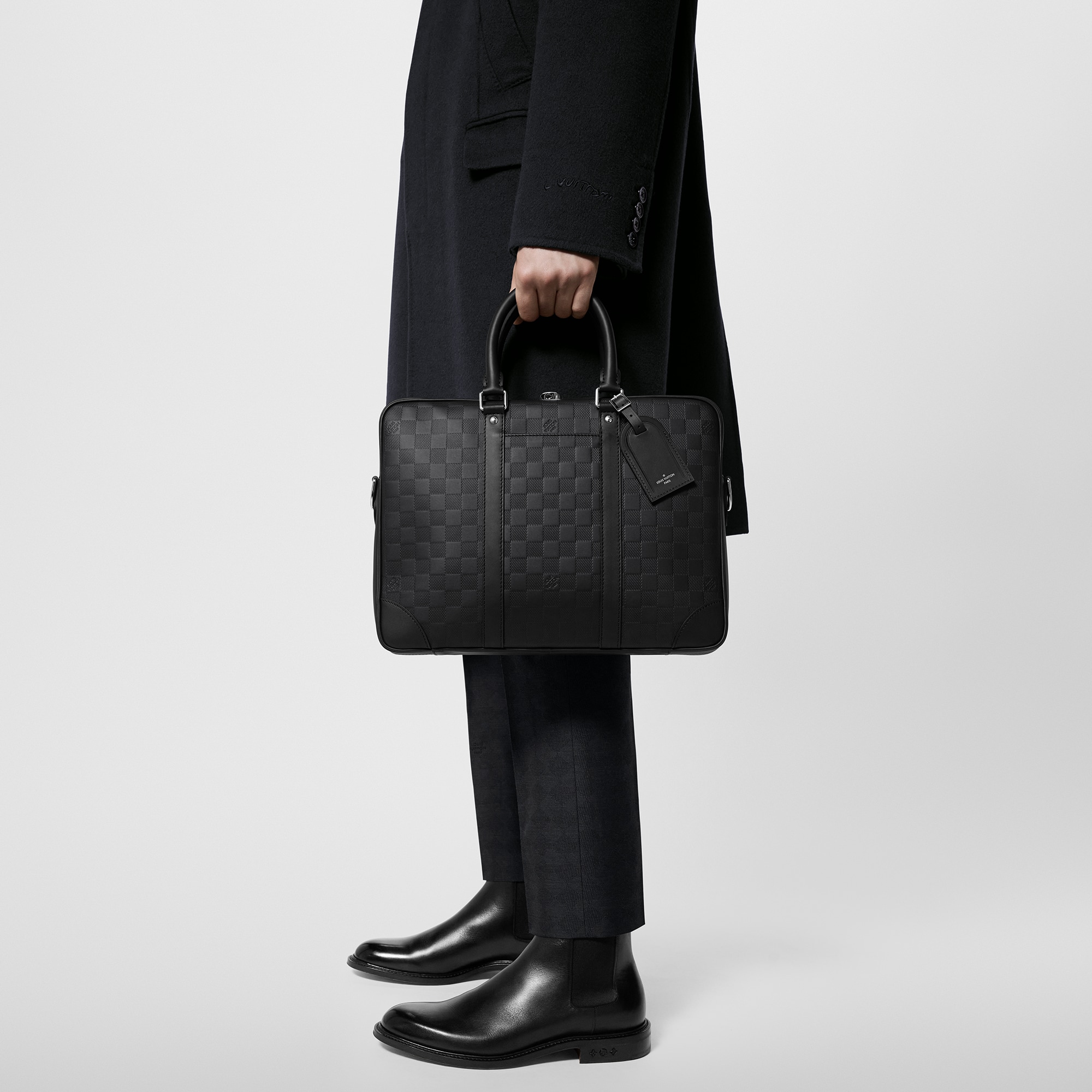 Porte-Documents Voyage NM Pelle Damier Infini Uomo Borse da Uomo Tutte le collezioni | LOUIS VUITTON (Zoom prodotto)